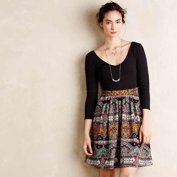 Maeve Dresses & Skirts - Beautiful Maeve patterned skirt dress